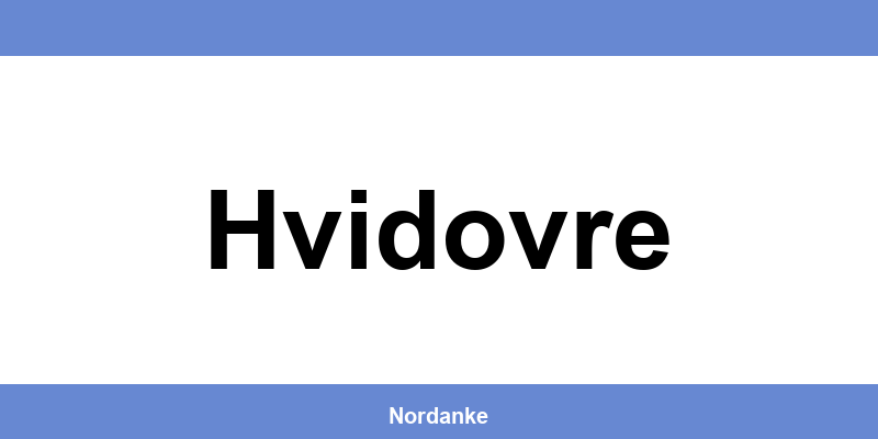 Danske Bank Hvidovre – åbningstider