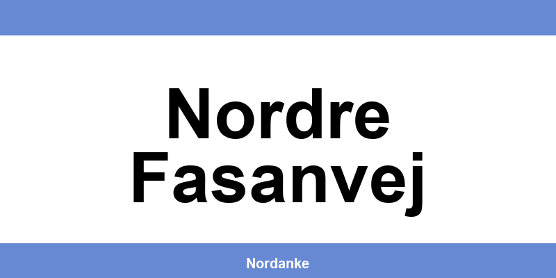 Danske Bank Nordre Fasanvej – åbningstider