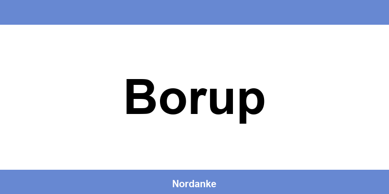 Danske Bank Borup – åbningstider