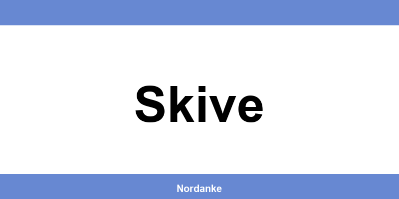 Danske Bank Skive – åbningstider