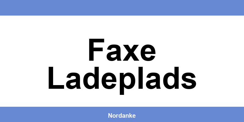 Danske Bank Faxe Ladeplads – åbningstider