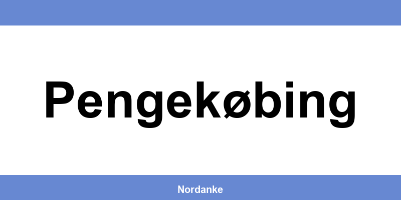 Danske Bank Pengekøbing – åbningstider
